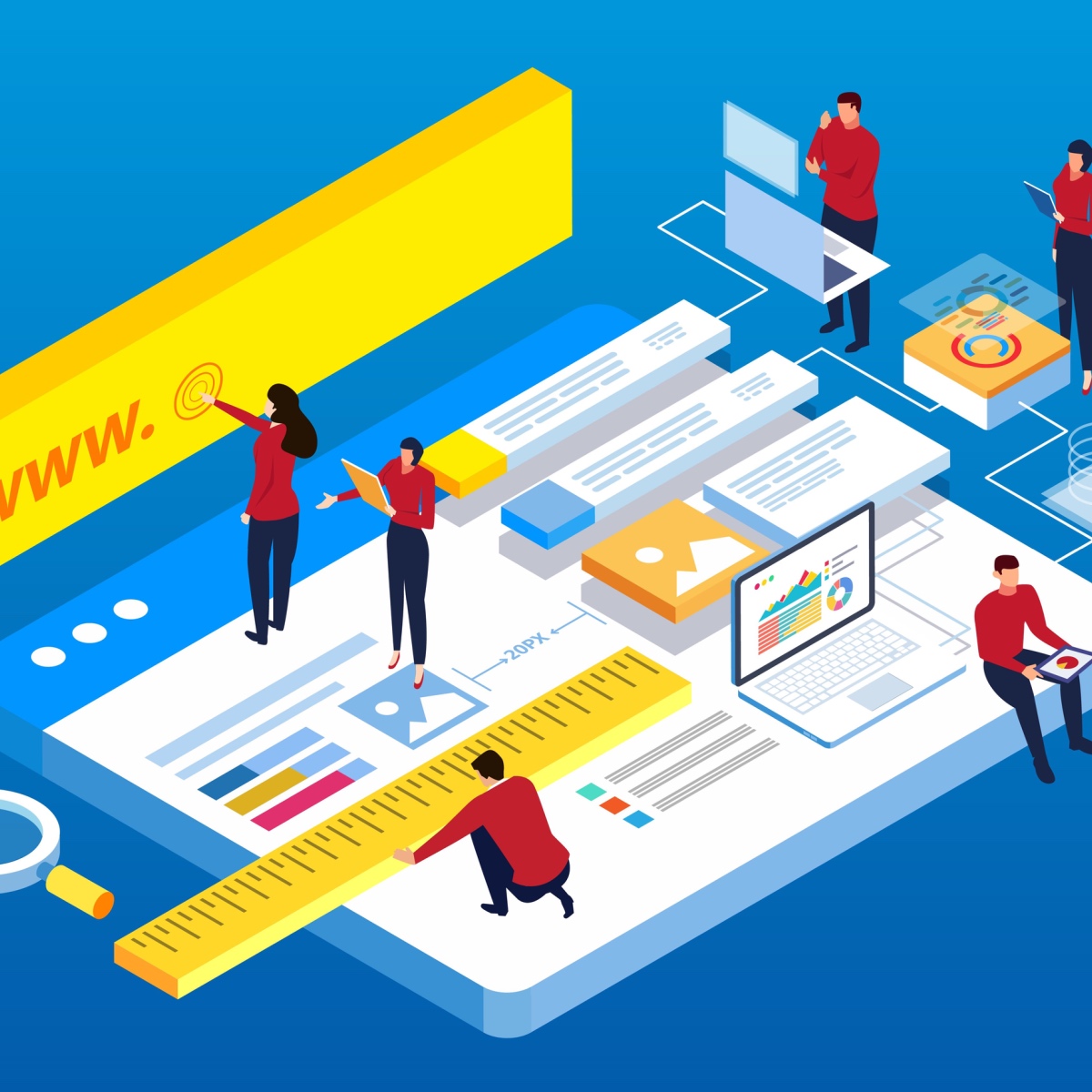 Hire professional Houston web design services