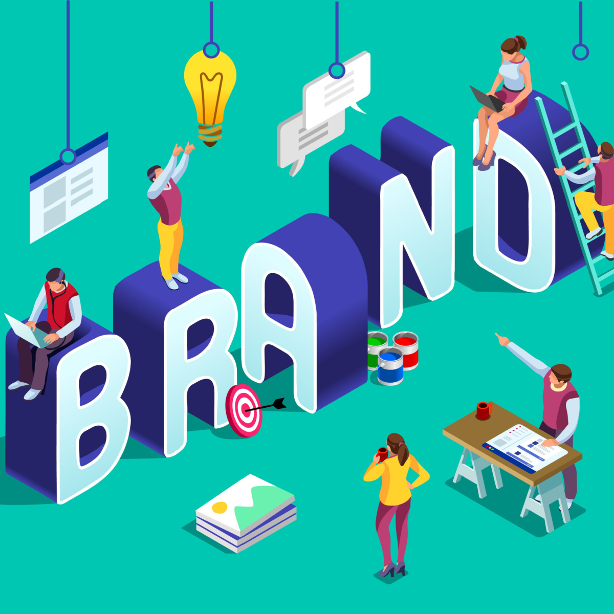 Brand identity elements that should be integrated to your Houston website design.