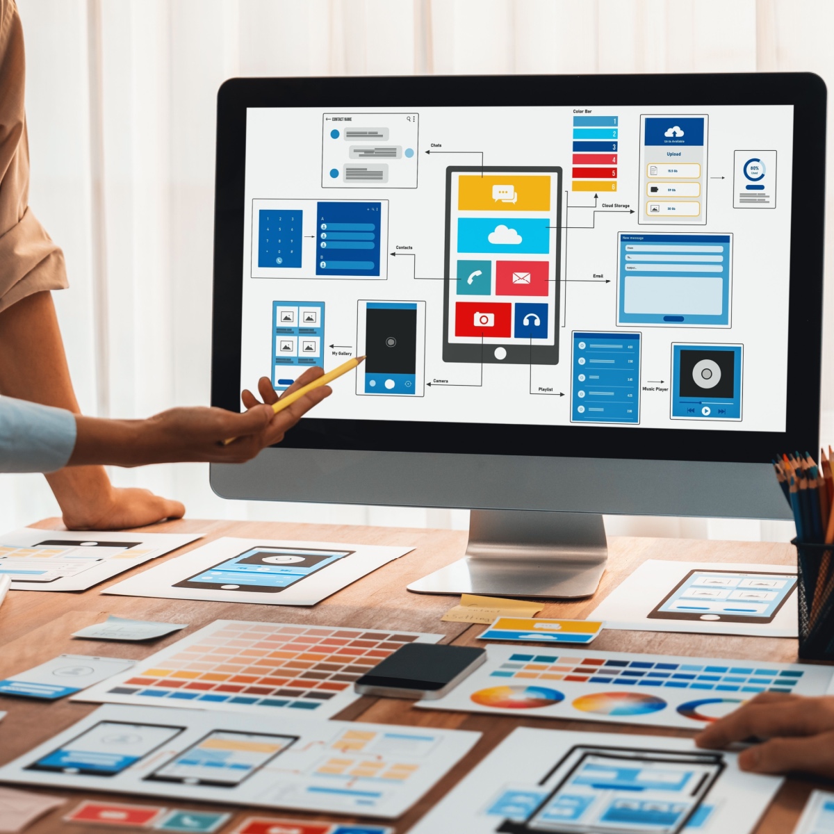 Using images for effective Houston web design